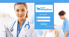 Desktop Screenshot of laboratorio.hmetro.med.ec